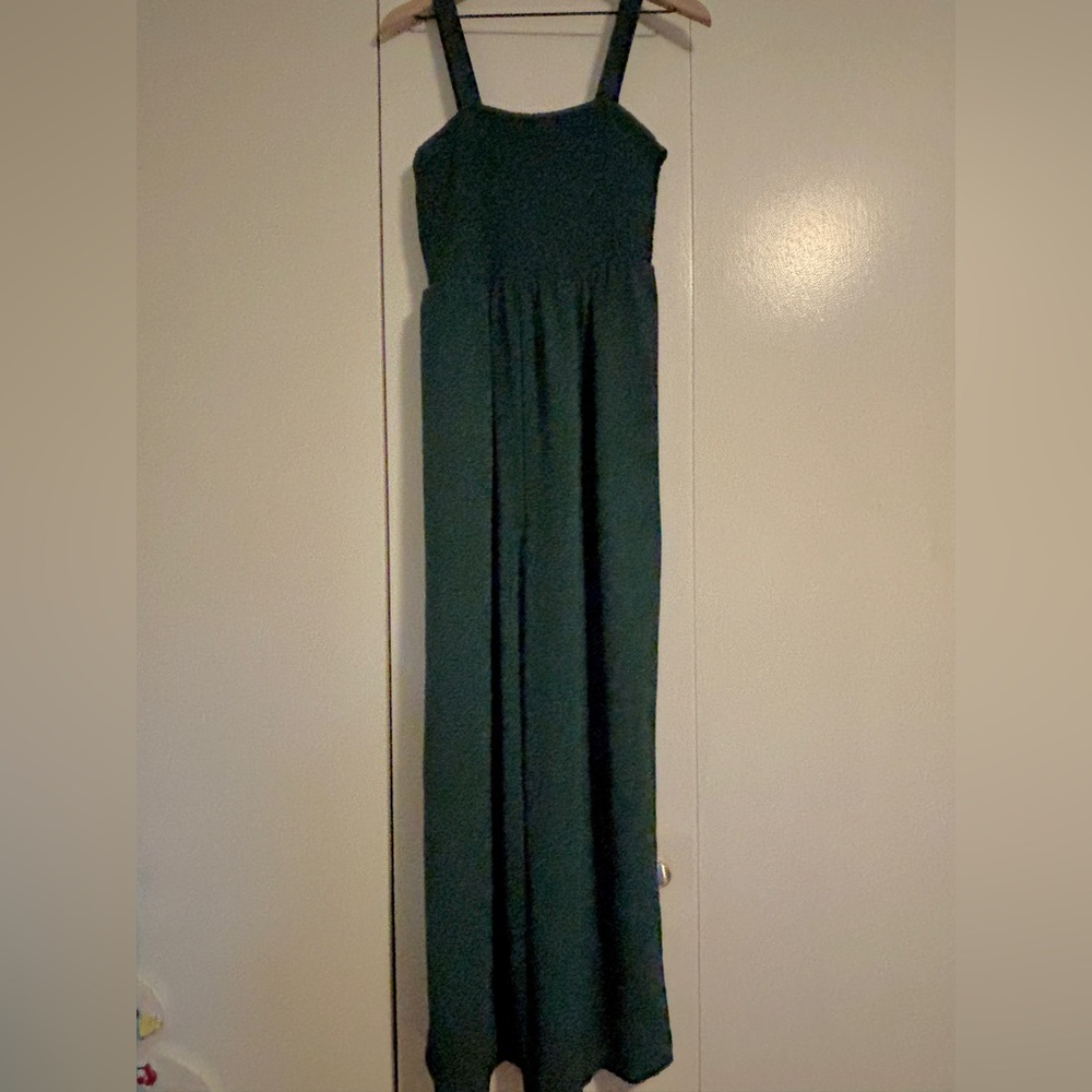 Chic Strapless Green Dress